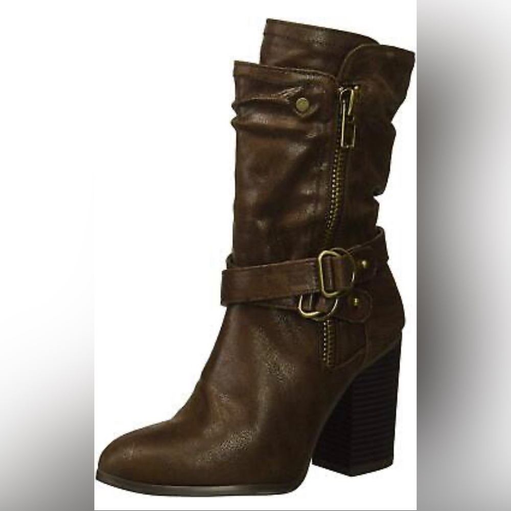 Carlos by Carlos Santana Womens Paisley Almond Toe, Dark Brown, Size 5.5